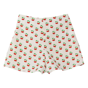 Fabula - Minifalda Cerises | Blanca
