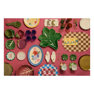 Bitossi - Apoyacucharas de cerámica con alcachofa Carcifio | Verde