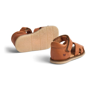 Trigo - Sandalias de piel Abeilles Lowe | Marrón