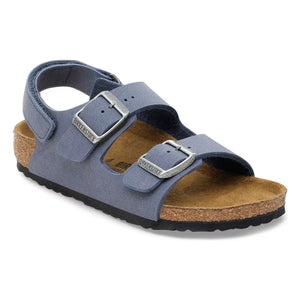BIRKENSTOCK - Sandalet Milano AS Kids Birko-Flor Birkibuc | Klasik lacivert