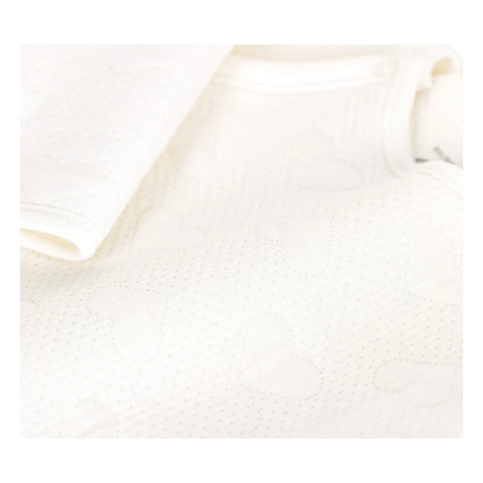 Petit Bateau - Pijama de dormir de algodón orgánico tubular | Blanco