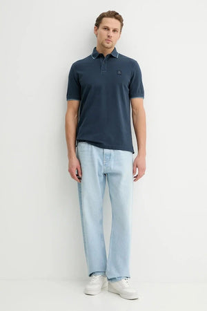 Camiseta de algodón con cuello Marc O'Polo