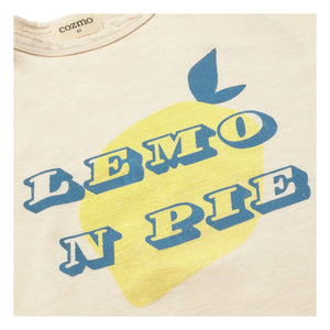 Cozmo - Olmo Limón Camiseta | Crema