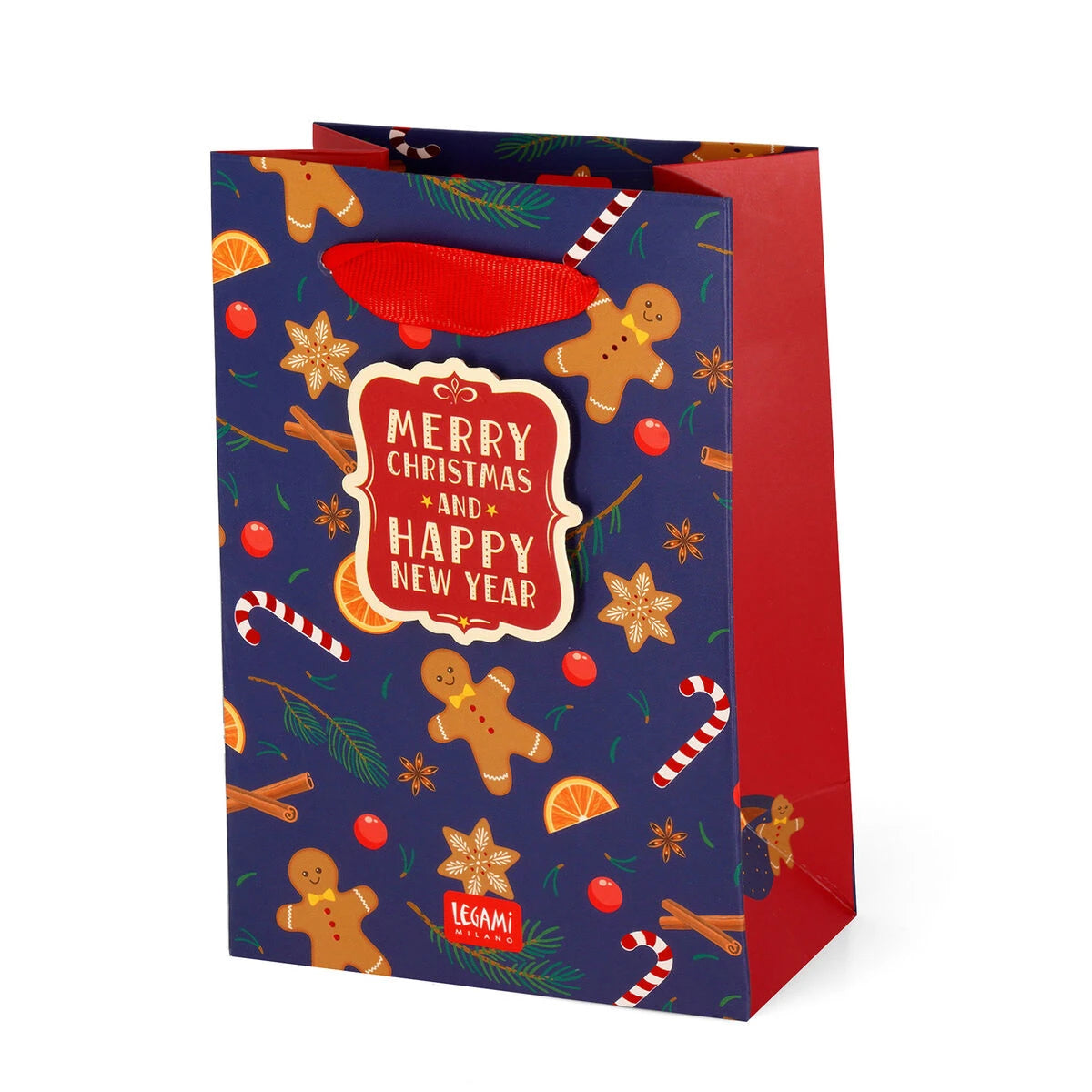 Legami - Bolsa de Regalo de Jengibre de Noel - Pequeña