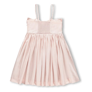 Molo - Vestido Cayla con lazo de algodón orgánico | Rosa claro