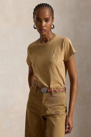 Camiseta de algodón para mujer Polo Ralph Lauren