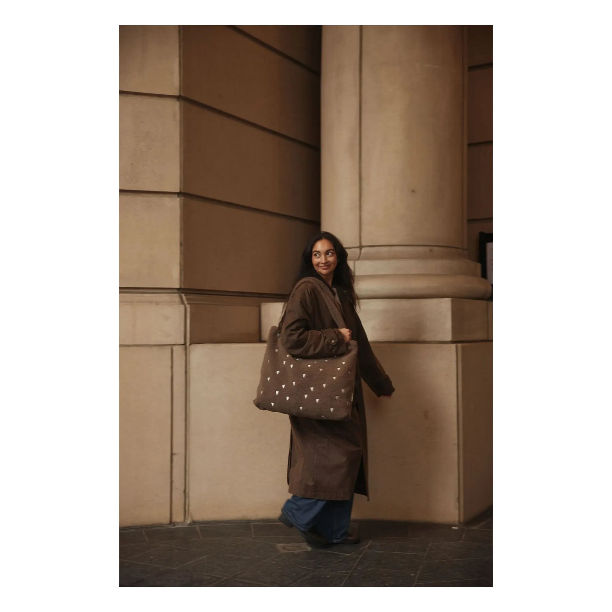 Studio Noos - Bolso maternal Corazón | Marrón