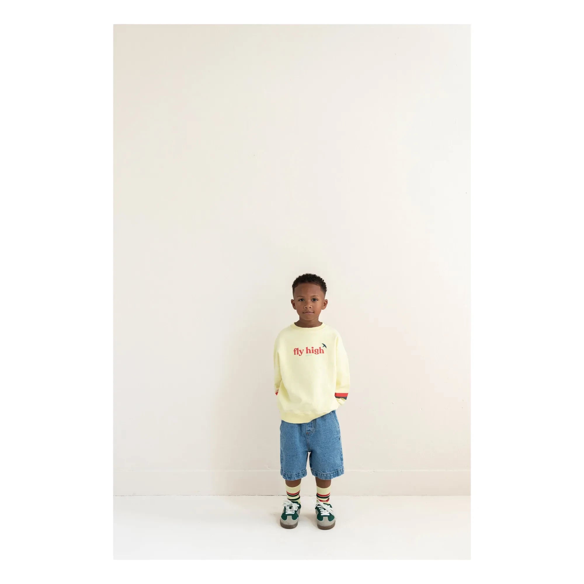Jenest - Kai Shorts Vaqueros de Algodón Orgánico | Azul