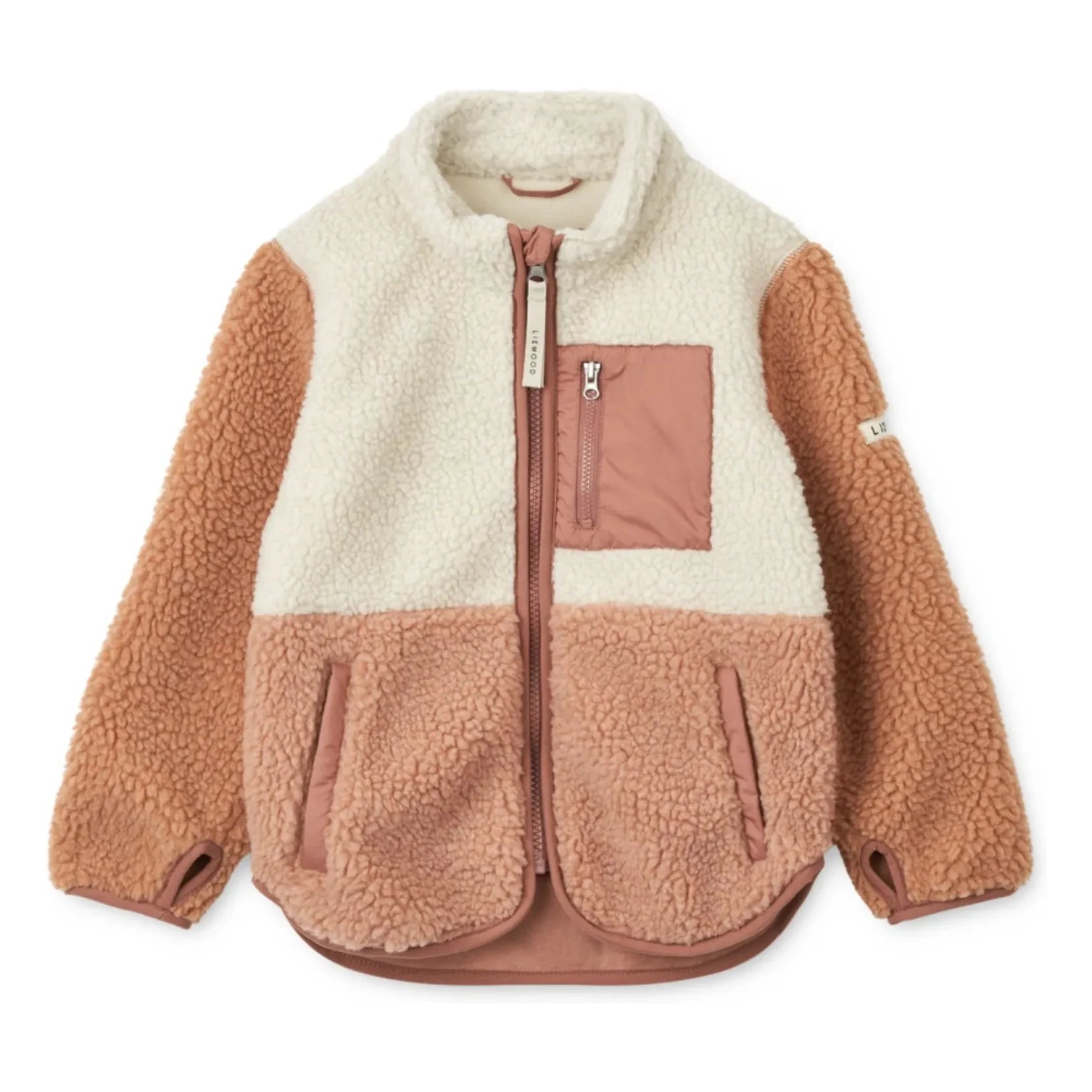 Liewood - Chaqueta Sherpa Nolan | Rosa