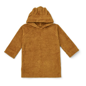 Liewood - Toalla Poncho Larga de Algodón Orgánico Ilja | Caramelo