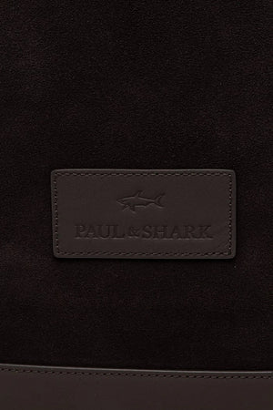 Mochila de cuero Paul&Shark para hombre