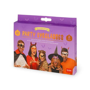Legami - Juego de 8 Pares de Gafas de Papel
