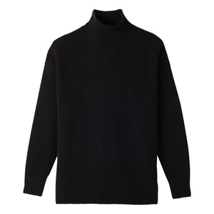 Bompard - Jersey de cuello alto de cachemira | Negro