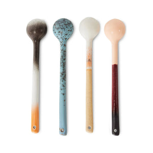 HKliving - Cucharas de gres - Set de 4