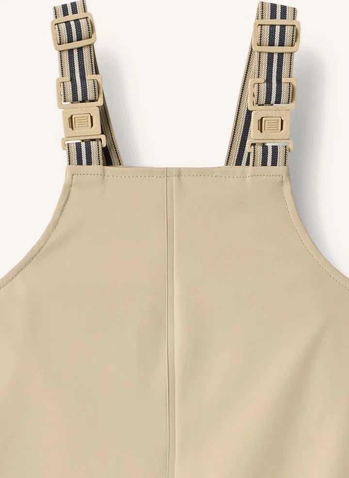 Wheat - Pantalón de lluvia impermeable confeccionado con fibras recicladas Charlo | Beige