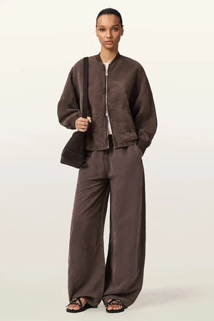 Bomber de lino para mujer AllSaints SOFI