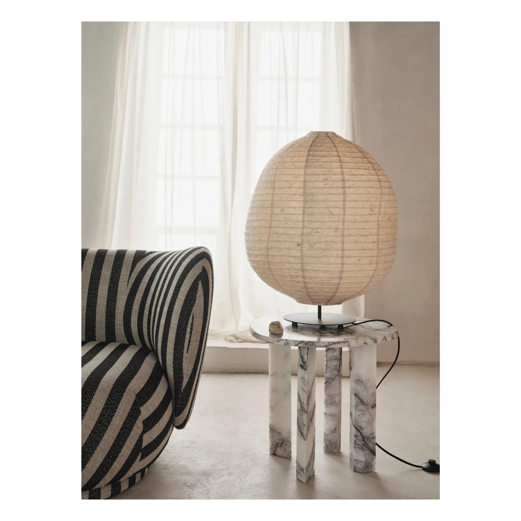 Ferm Living - Lámpara de mesa Kurbis