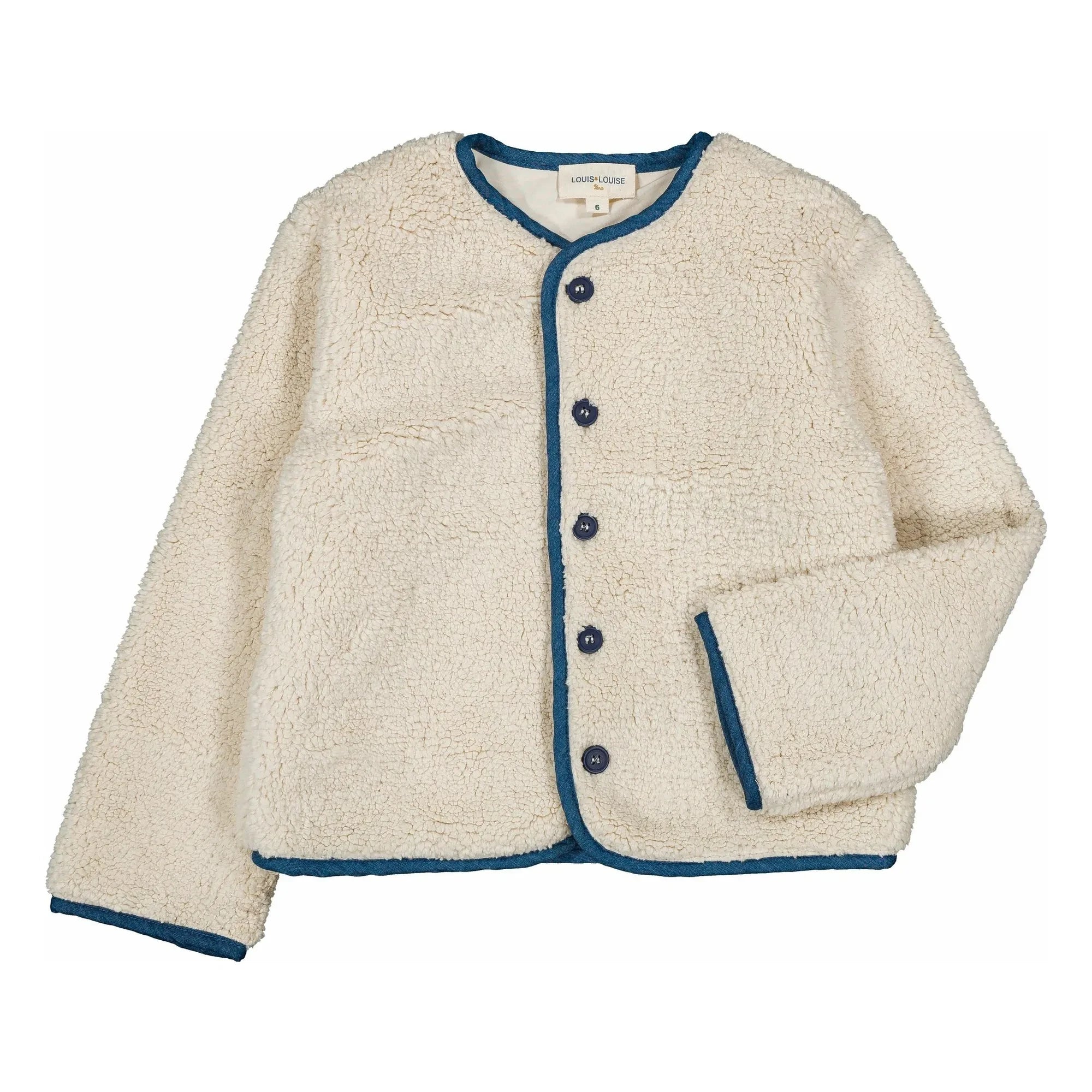 Louis Louise - Chaqueta de oso | Crema