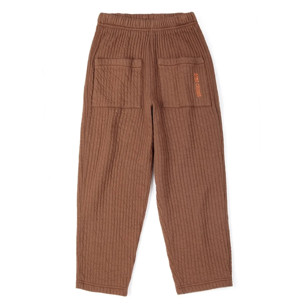 Bobo Choses - Jogger Acolchado de Algodón Orgánico | Marrón