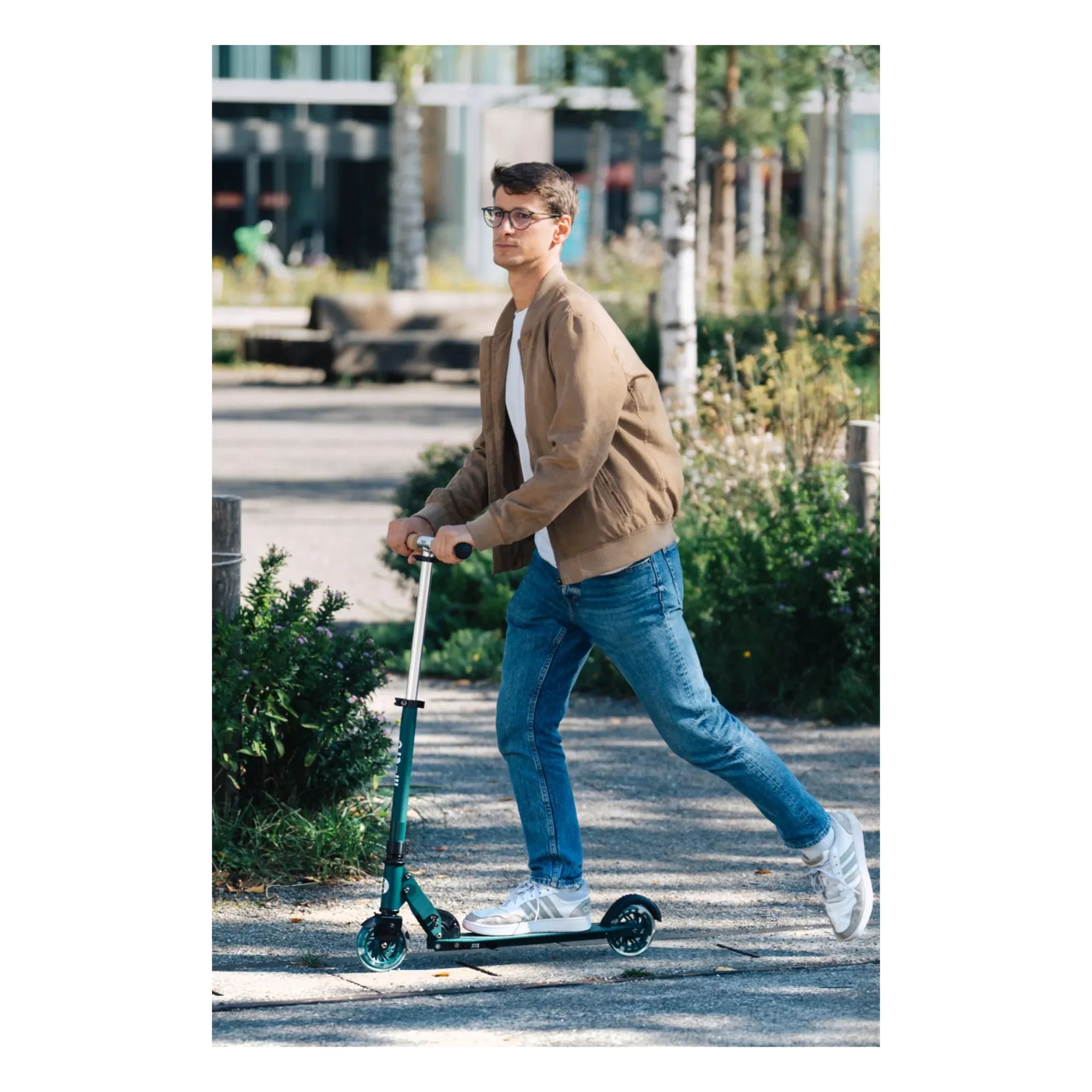 Patinete Micro - Sprite LED Eco | Verde