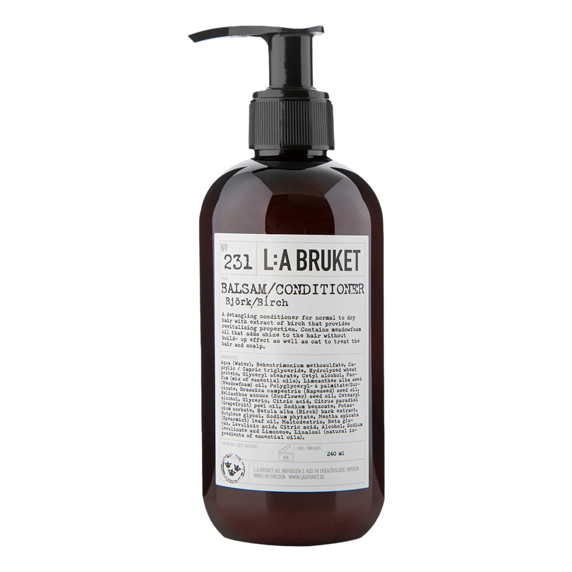 L:A BRUKET - 231 Acondicionador de Abedul 240 ml