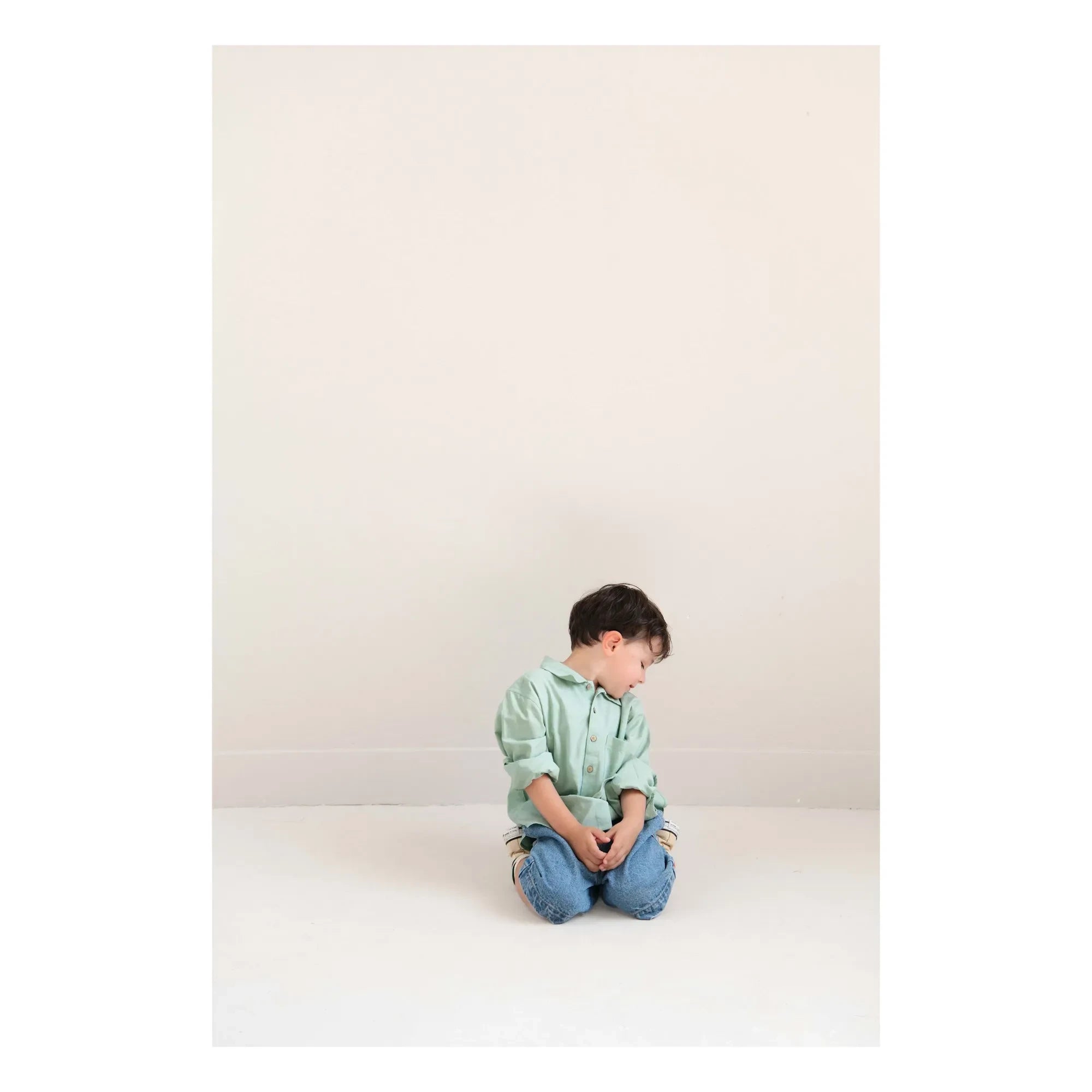 Jenest - Camisa de lino Lef | Verde almendra