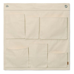 Ferm Living Kids - Almacenamiento de pared de algodón | Blanco
