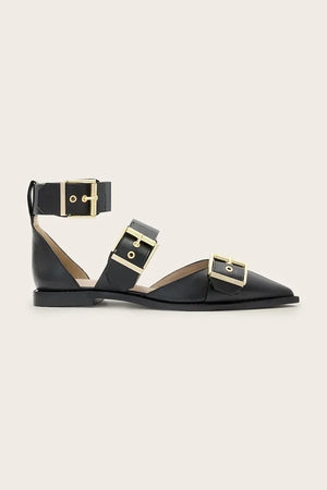 Bailarina de cuero AllSaints Sutton