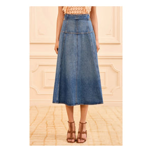 Ulla Johnson - Falda Brigette | Azul