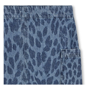 Zadig & Voltaire - Leopar Kot Etek | Denim