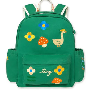 Tinycottons - Mochila de setas verdes