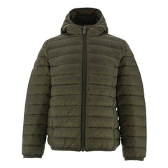 Jott - Hugo Chaqueta Pluma con Capucha | Caqui oscuro
