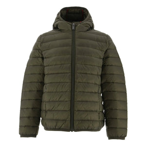 Jott - Hugo Chaqueta Pluma con Capucha | Caqui oscuro