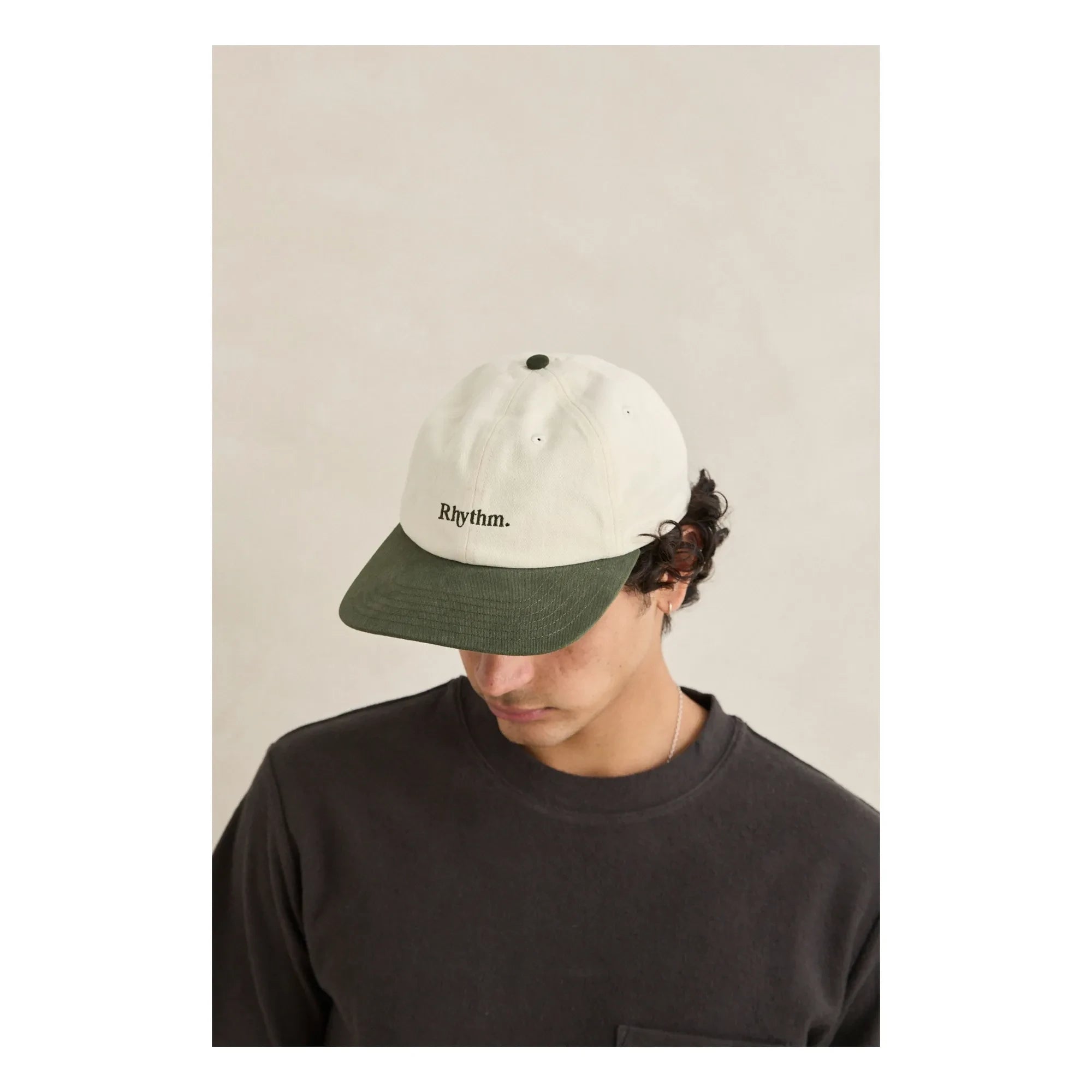 Rhythm - Gorra de gabardina cepillada | Crema