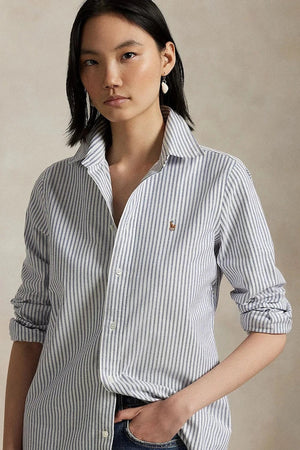 Camisa Polo Ralph Lauren de Algodón Elastano para Mujer