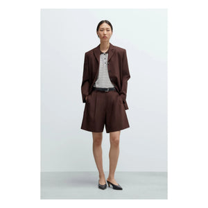 Cordera - Bermudas sastre lana | Burdeos