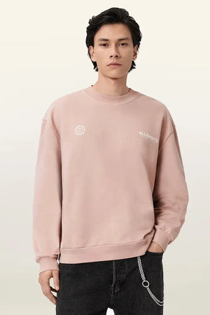 Sudadera de algodón con emblema AllSaints