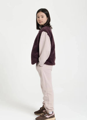 Smallable Kid - Jude Chaqueta Sherpa sin mangas | Morado