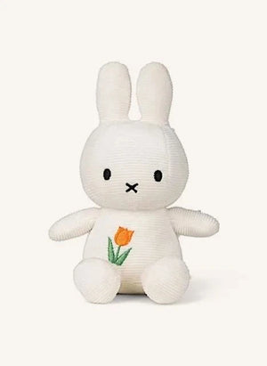 Bon Ton Toys - MIFFY - Juguete de Peluche Miffy Tulipán | Blanco