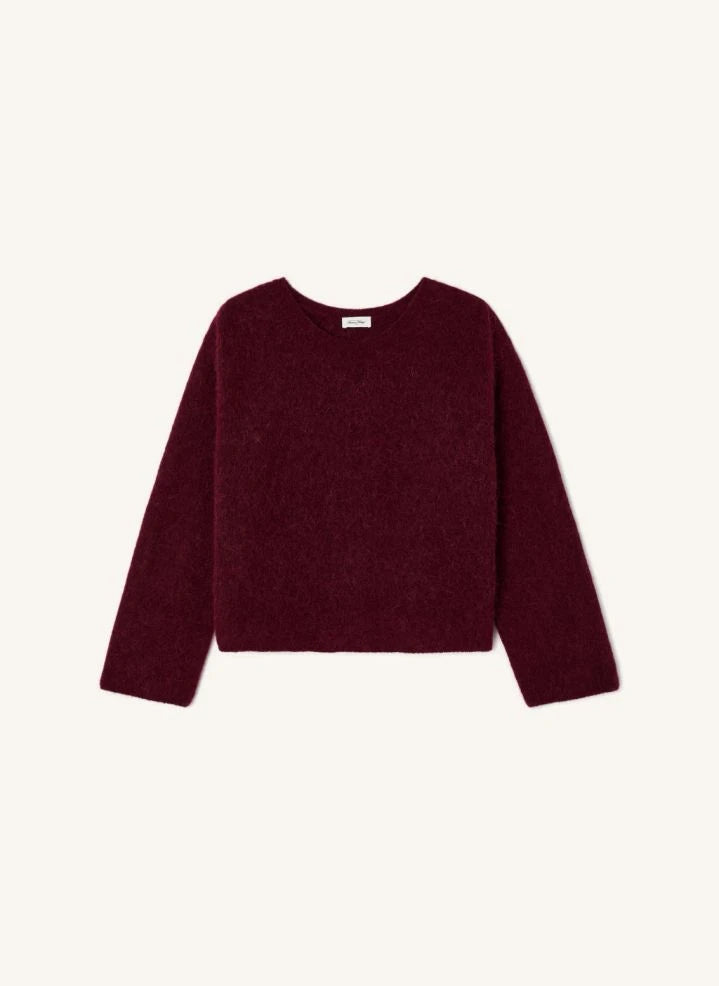 American Vintage - Vitow Jersey de alpaca | Garnet