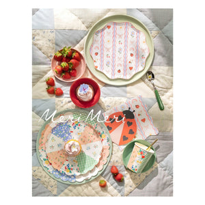 Meri Meri - Vasos Patchwork - Set de 8