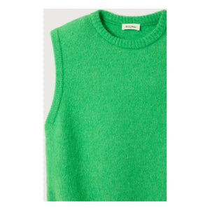American Vintage - Vitow Jersey de Lana sin Mangas | Verde