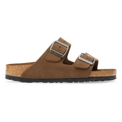 BIRKENSTOCK - Sandalias Arizona de ante suave | Marrón