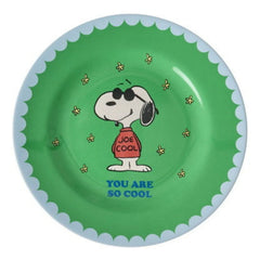 Rice - Plato de melamina You Are So Cool - Rice x Snoopy | Verde