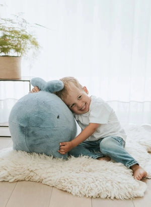 Wild & Soft - Ballena mecedora | Azul