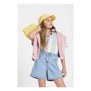 Smallable Kid - Gorro arrugado | Amarillo claro