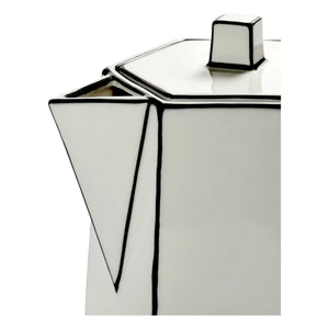 Serax - Tetera Carte blanche | Negro/Blanco