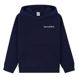 Sporty & Rich - Sudadera con capucha de tenis | Azul marino