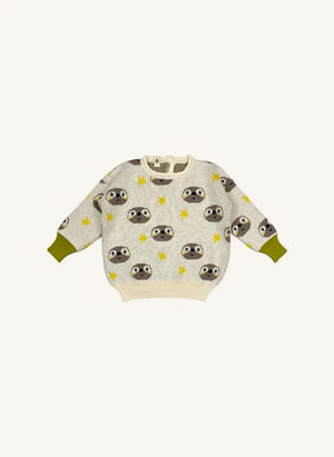 Bayiri - Cosmic Organik Pamuklu Kazak | Ecru