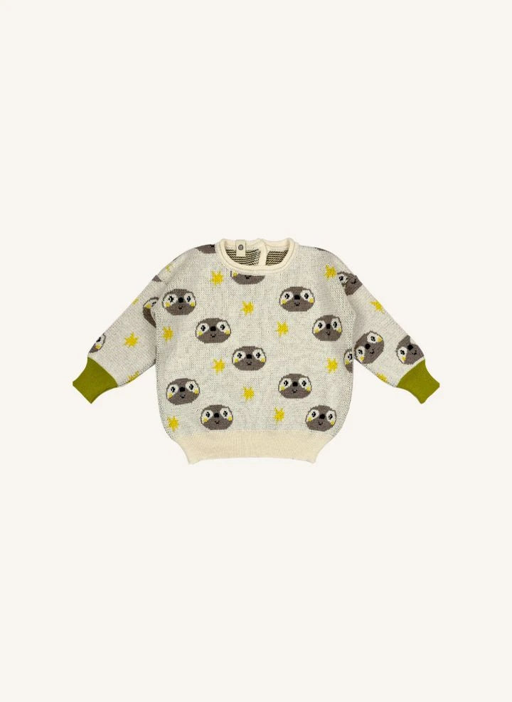 Bayiri - Cosmic Jersey de algodón orgánico | Ecru